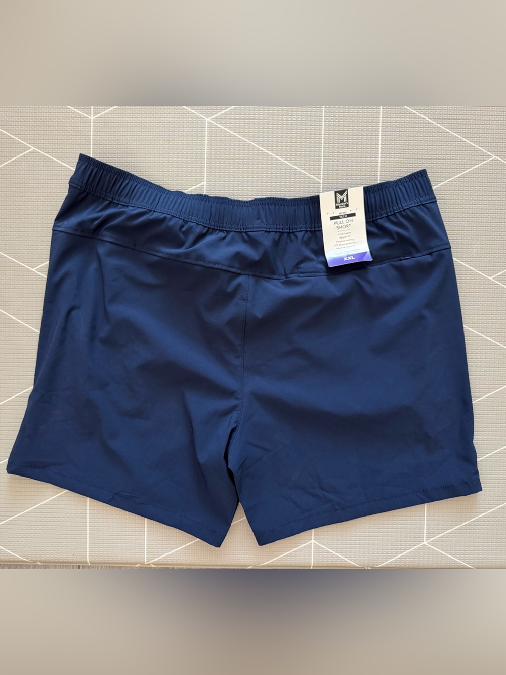 Members Mark|Men’s Active Pull-On Shorts,relaxed fit moisture wicking UPF 30•NWT